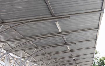 installing Burnthouse metal roofing